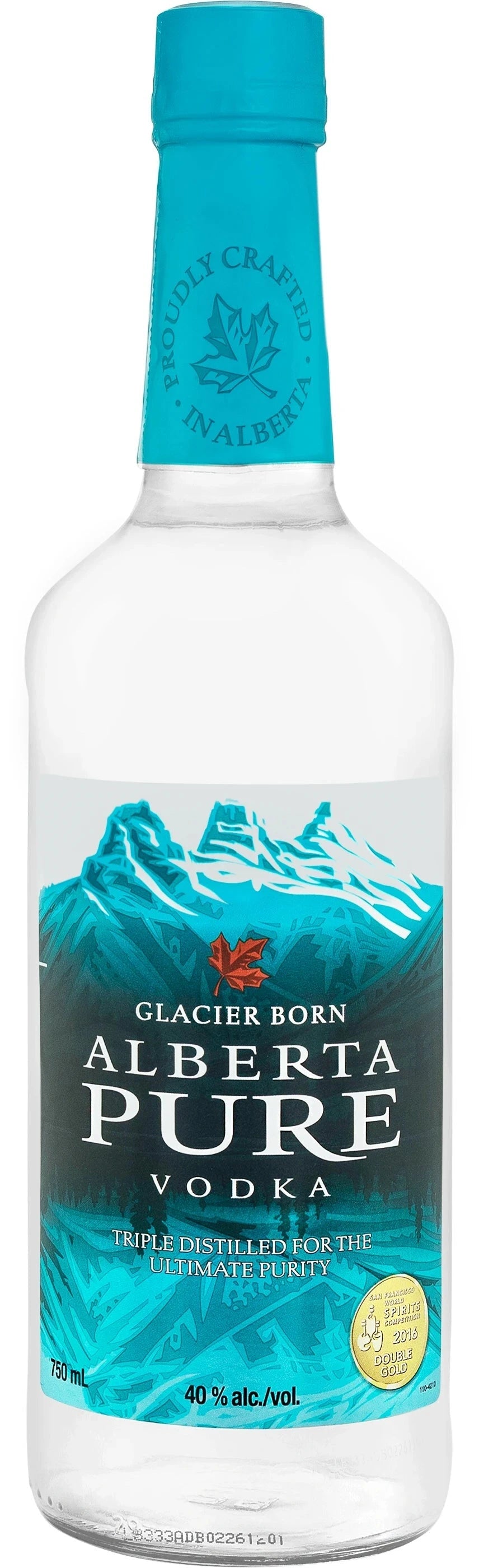 ALBERTA PURE VODKA 750ML