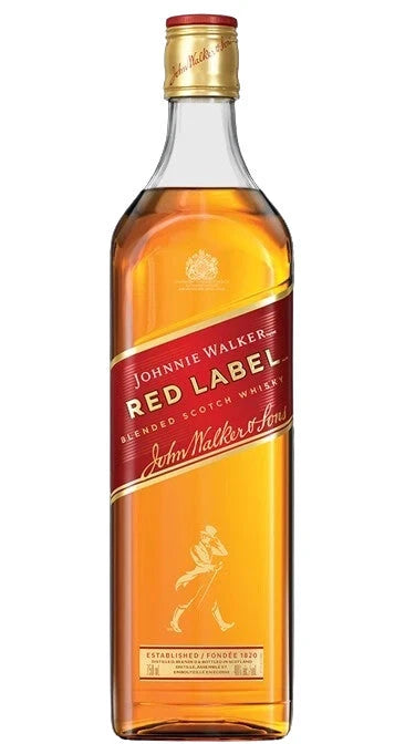 JOHNNIE WALKER RED LABEL SCOTCH WHISKY 750ML