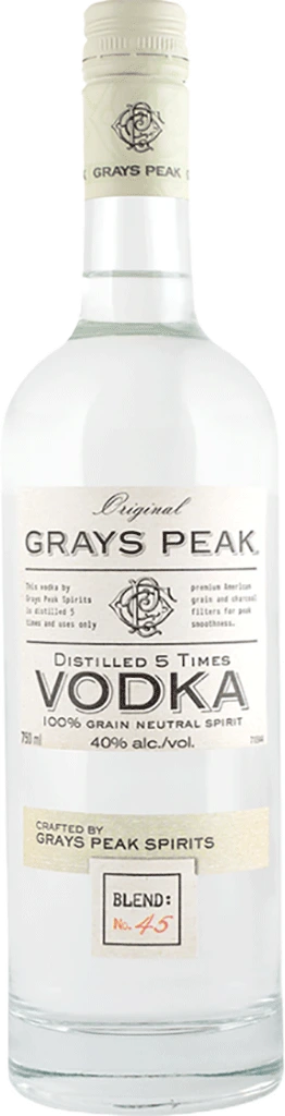 GRAYS PEAK VODKA 750ML