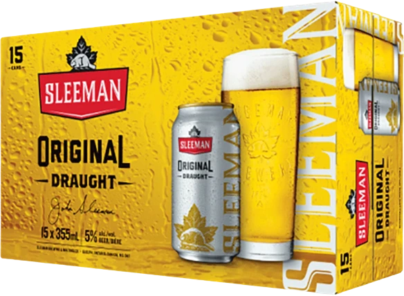 SLEEMAN ORIGINAL DRAUGHT 355ML 15PK CAN