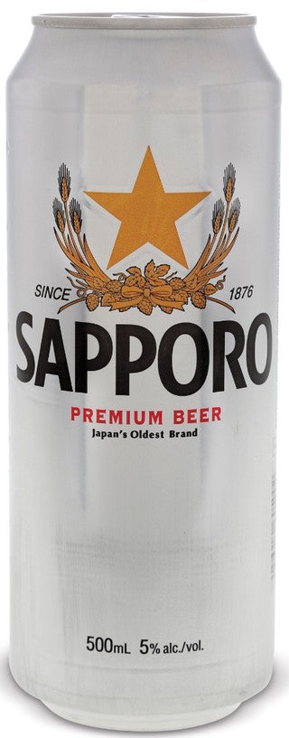 Wine and Beyond - SAPPORO 500ML CAN - Sapporo - 500 ml - $0.00 CAD