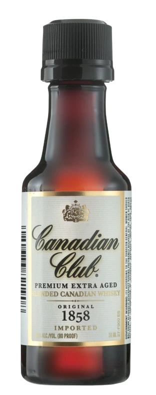 CANADIAN CLUB CANADIAN WHISKY 50ML