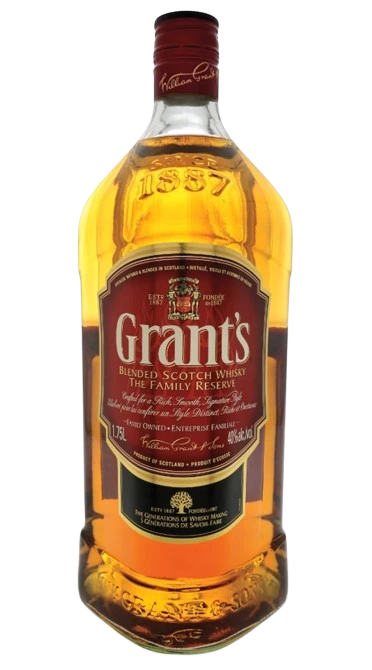 ウイスキー  Household Blended Scotch Whisky Wine and Beyond - GRANTS FAMILY RESERVE BLENDED SCOTCH WHISKY 1.75