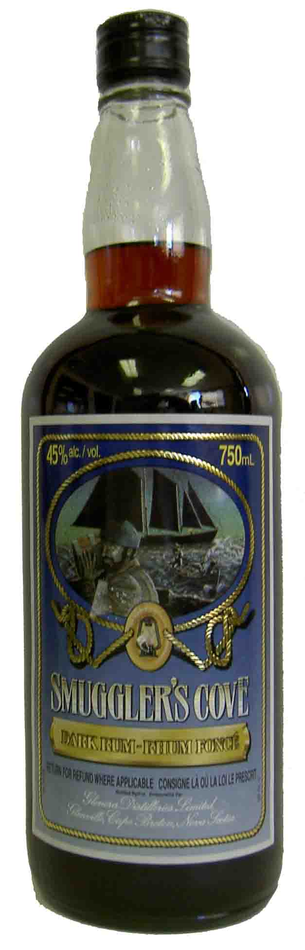 Wine and Beyond SMUGGLERS COVE RUM 750ML Glen Breton 750 ml 0.00 CAD