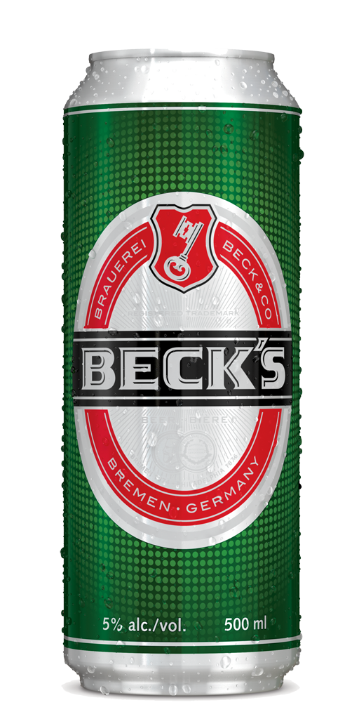 BECKS LAGER 500ML CAN