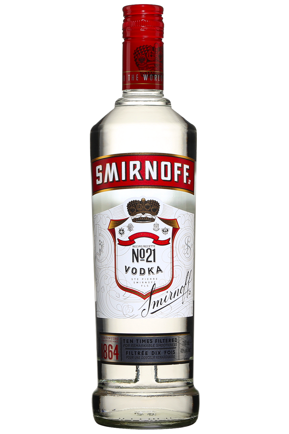 SMIRNOFF VODKA 750ML