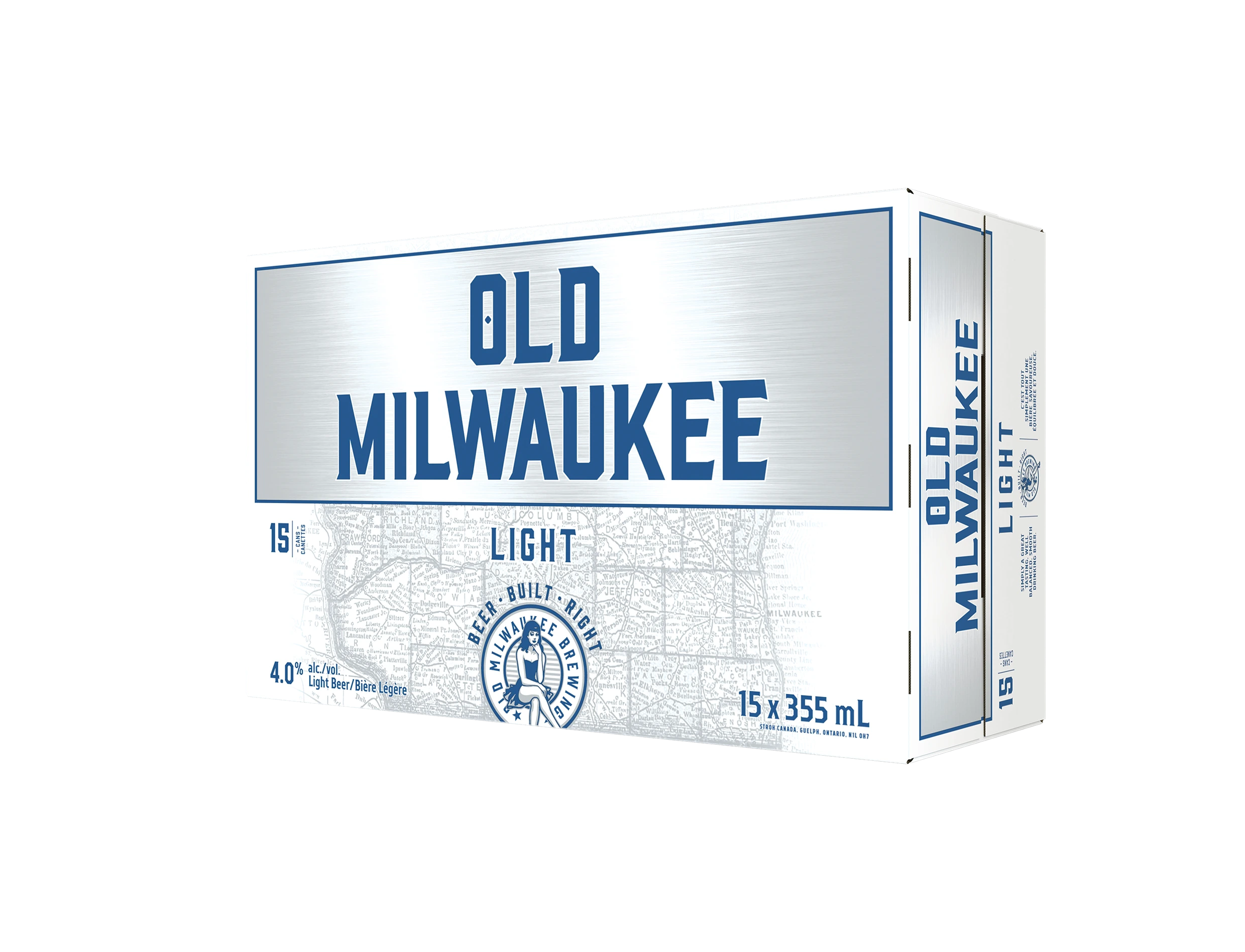 OLD MILWAUKEE LIGHT 355ML 15PK CAN