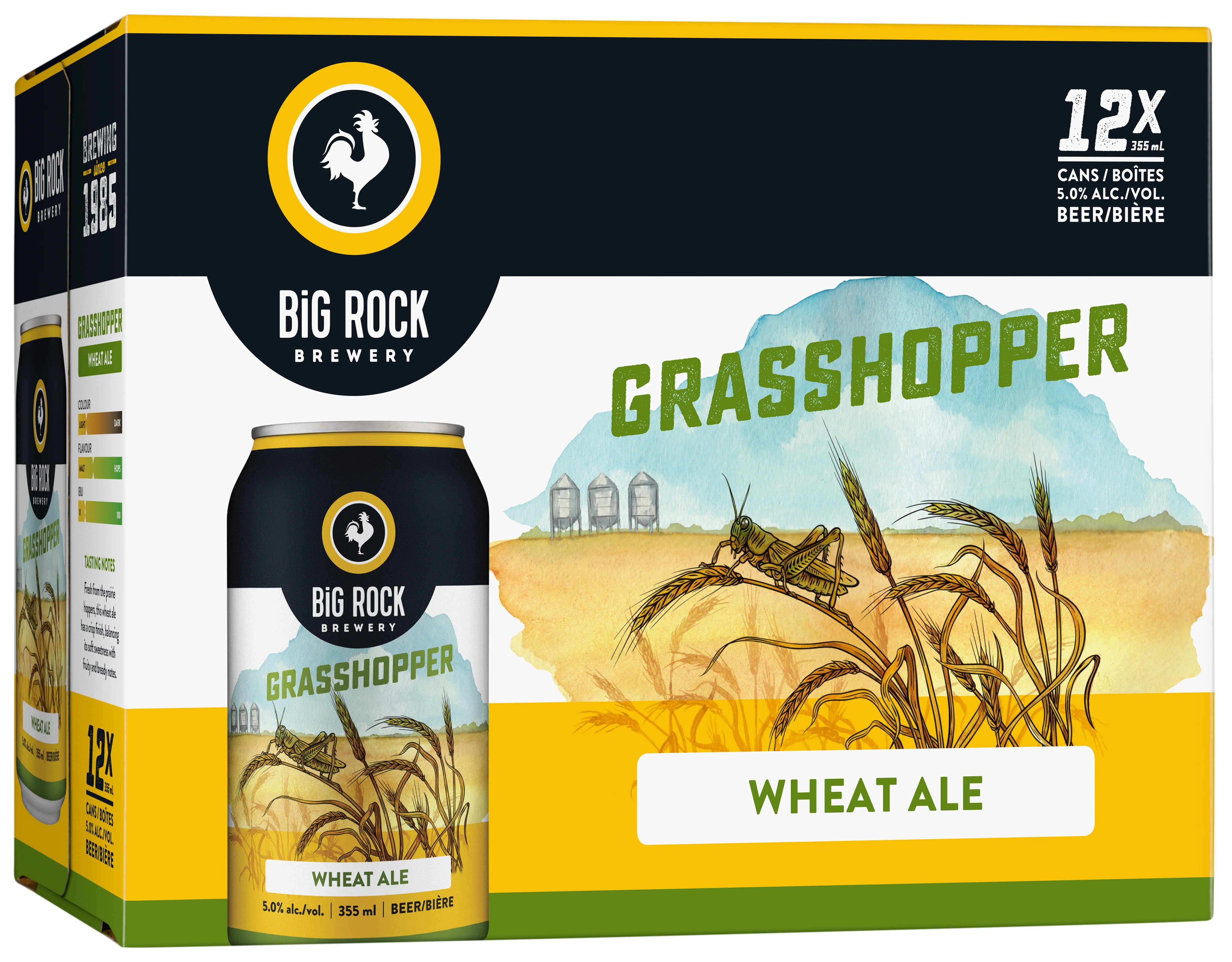 BIG ROCK GRASSHOPPER 355ML 12PK CAN