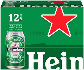 HEINEKEN LAGER 330ML 12PK CAN