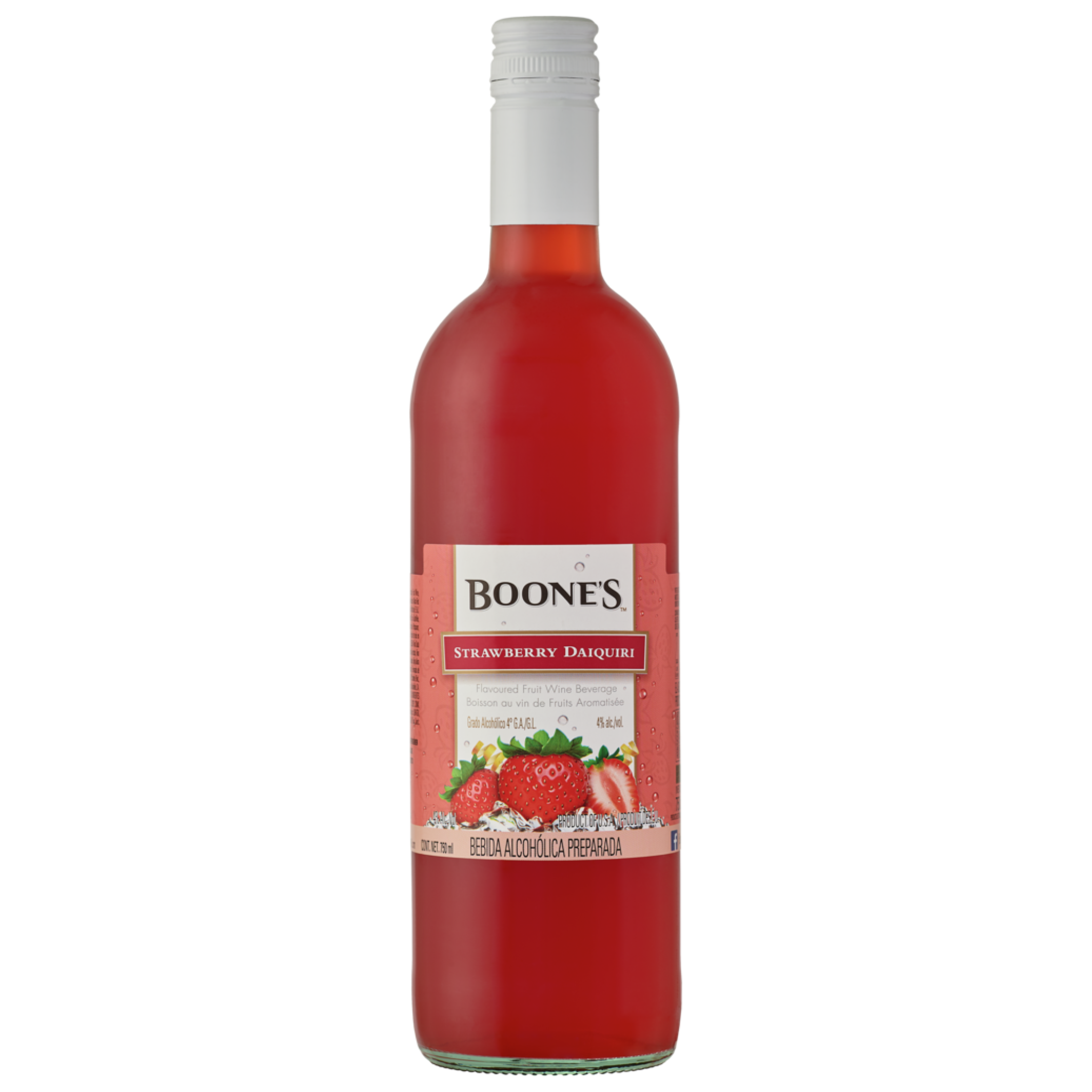 BOONES STRAWBRRY DAIQUIRI 750ML BT