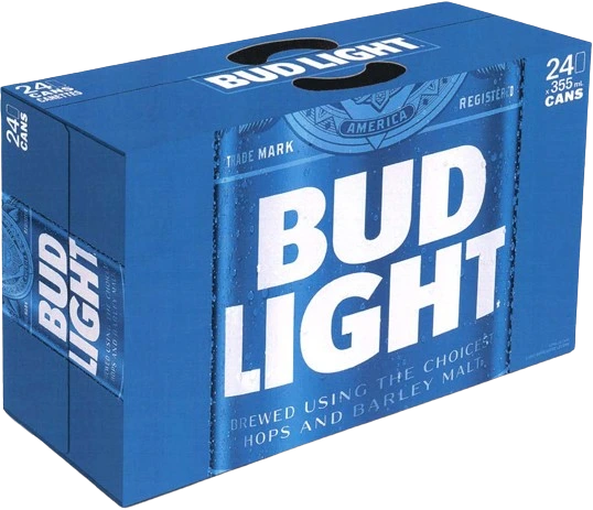 BUD LIGHT 355ML 24PK CAN