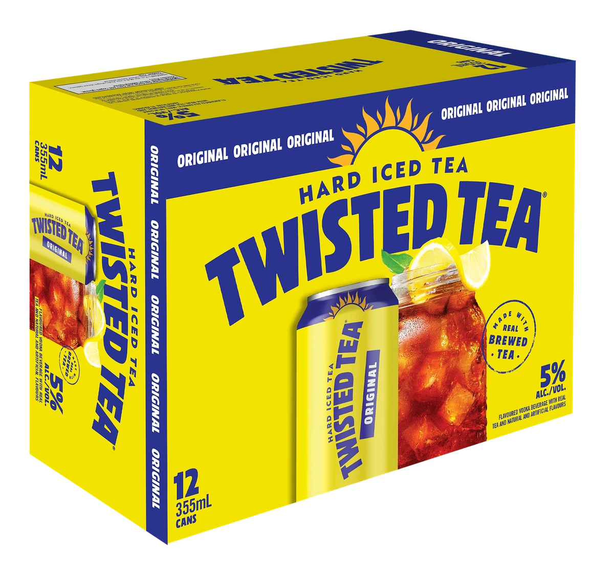TWISTED TEA ORIGINAL 355ML 12PK CAN