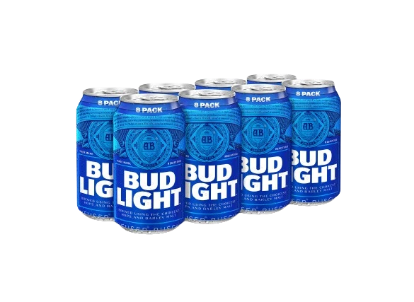 BUD LIGHT 355ML 8PK CAN