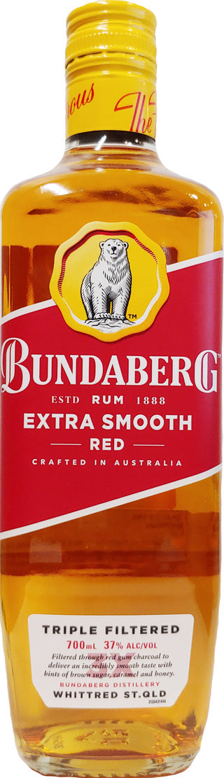 BUNDABERG EXTRA SMOOTH RED ラム酒 BUNDABERG RED RUM 700ML