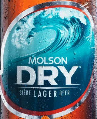MOLSON DRY 710ML CAN