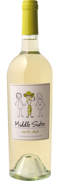 MIDDLE SISTER SURFER CHIC SAUVIGNON BLANC 750ML