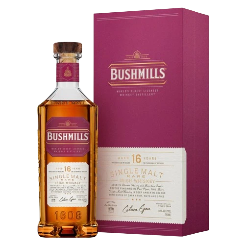 BUSHMILLS 16YR IRISH WHISKEY 750ML