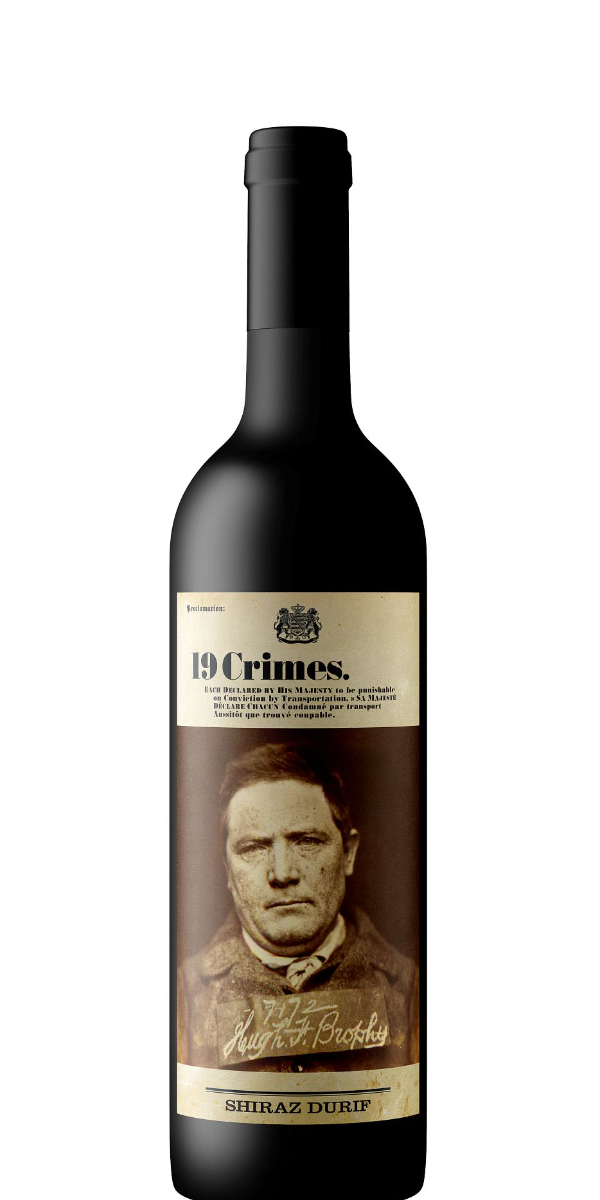 19 CRIMES SHIRAZ DURIF 750ML