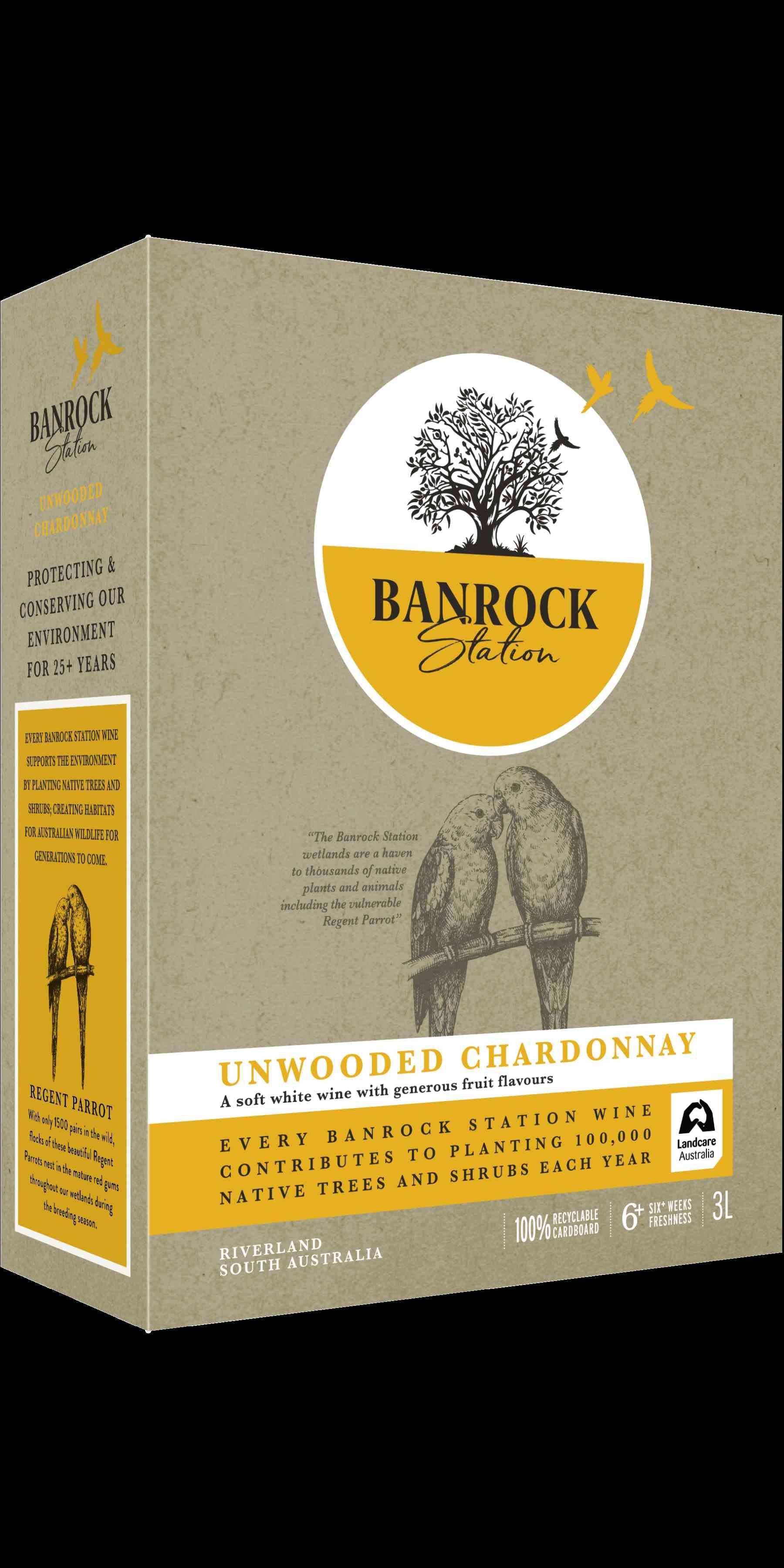 BANROCK UNWOODED CHARDONNAY 3L