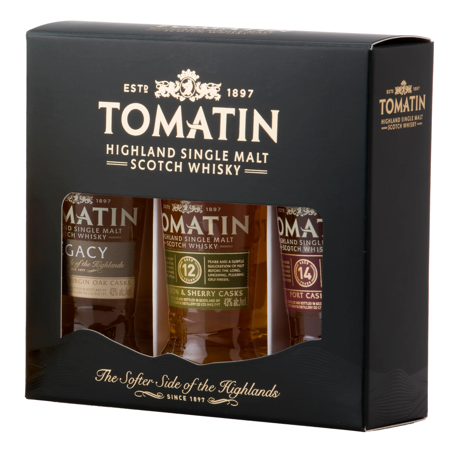 TOMATIN SINGLE MALT 50ML 3PK GP