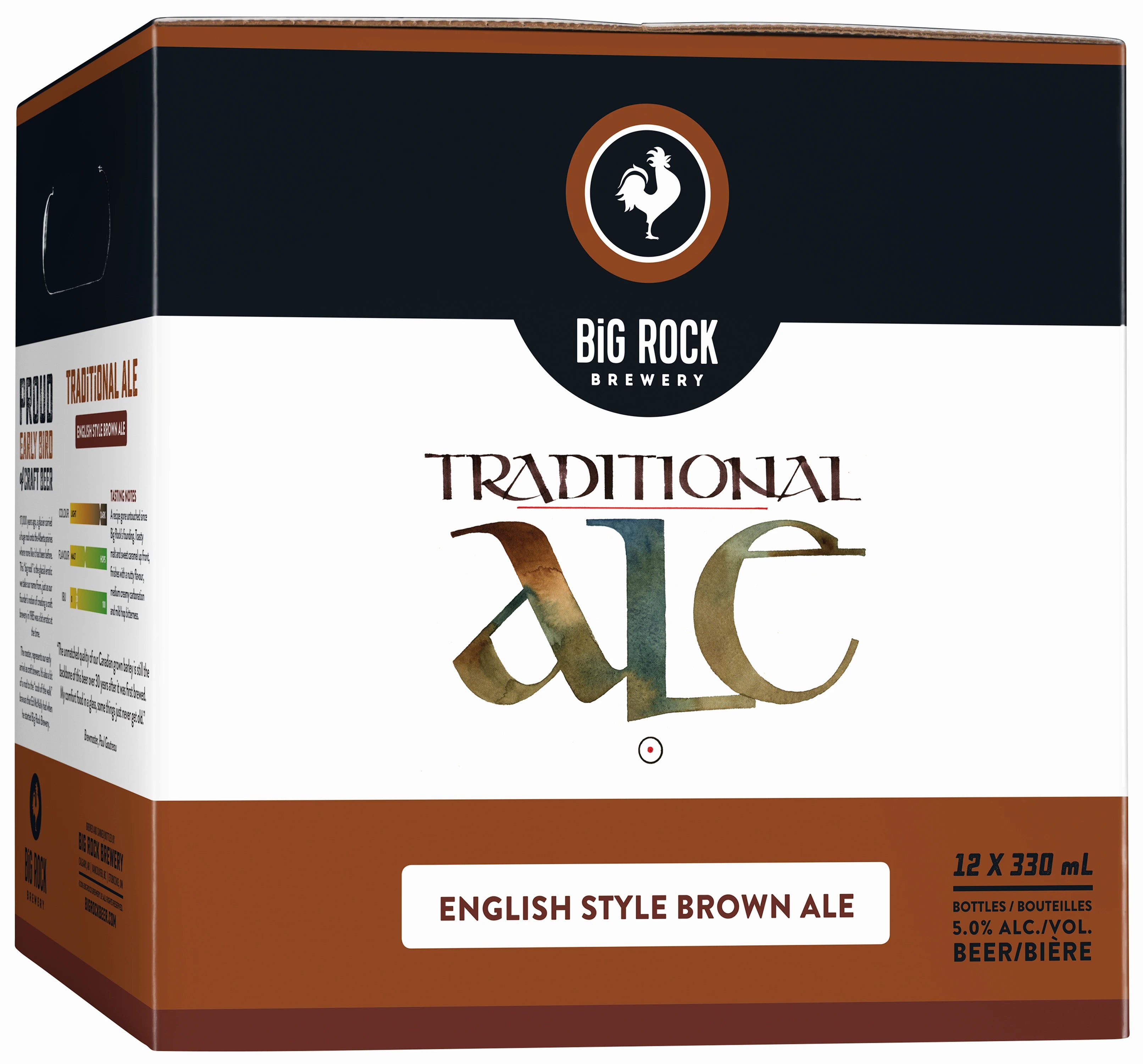 Wine and Beyond BIG ROCK TRADITIONAL ALE 341ML 12PK BT Big Rock