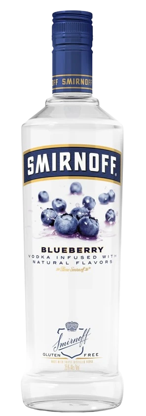 SMIRNOFF BLUEBERRY VODKA 750ML