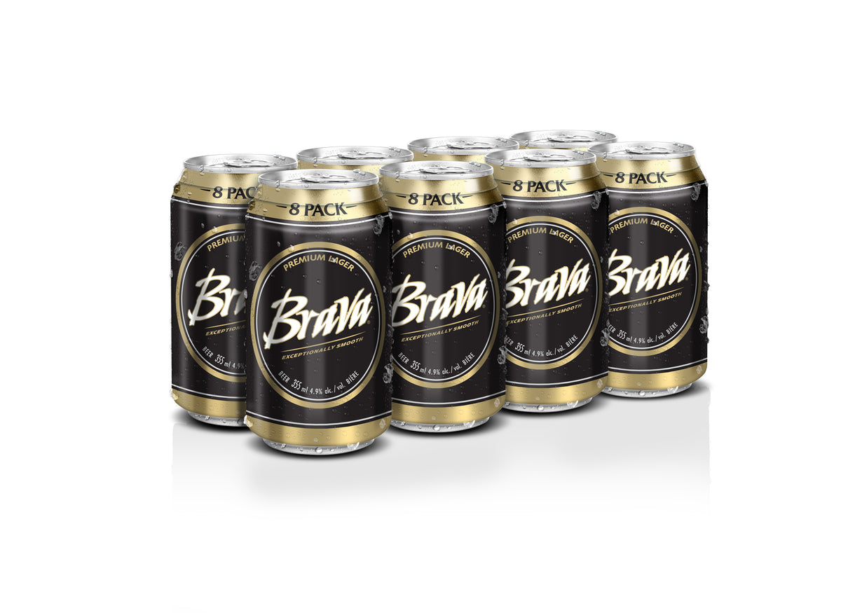 BRAVA 355ML 8PK CAN