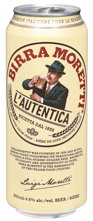 BIRRA MORETTI 500ML CAN