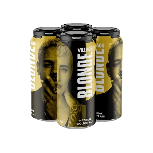 VILLAGE BLONDE ALE 473ML 4PK CAN