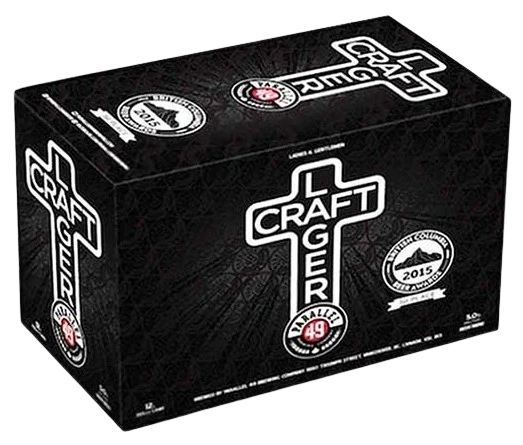 PARALLEL 49 CRAFT LAGER 355ML 12PK CAN