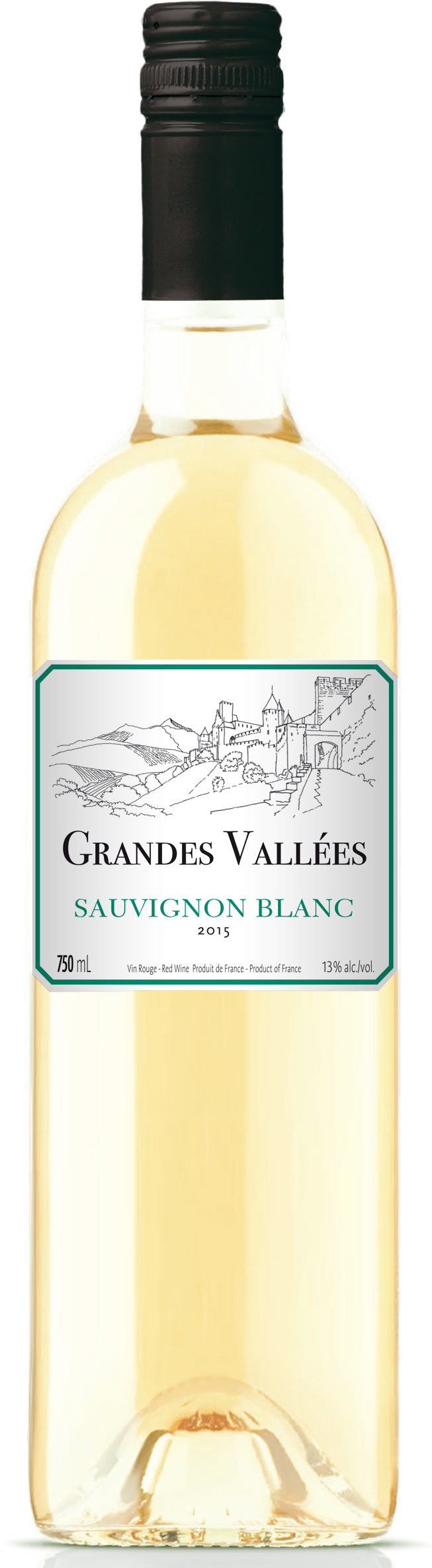 GRANDES VALLEES SAUVIGNON BLANC 750ML