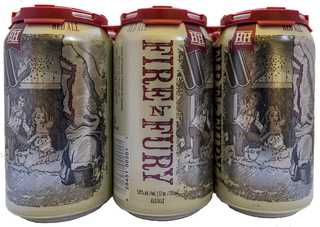 HALF HITCH FIRE N FURY RED ALE 355ML 6PK CAN