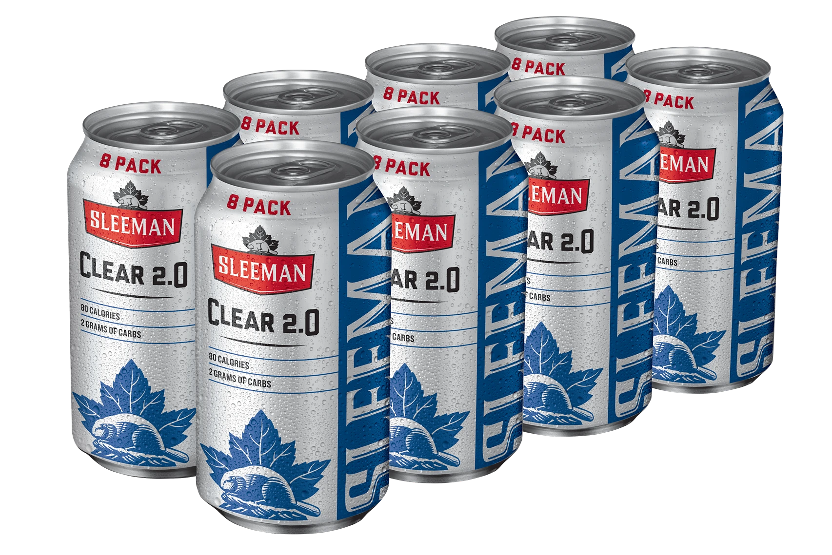 SLEEMAN CLEAR 355ML 8PK CAN