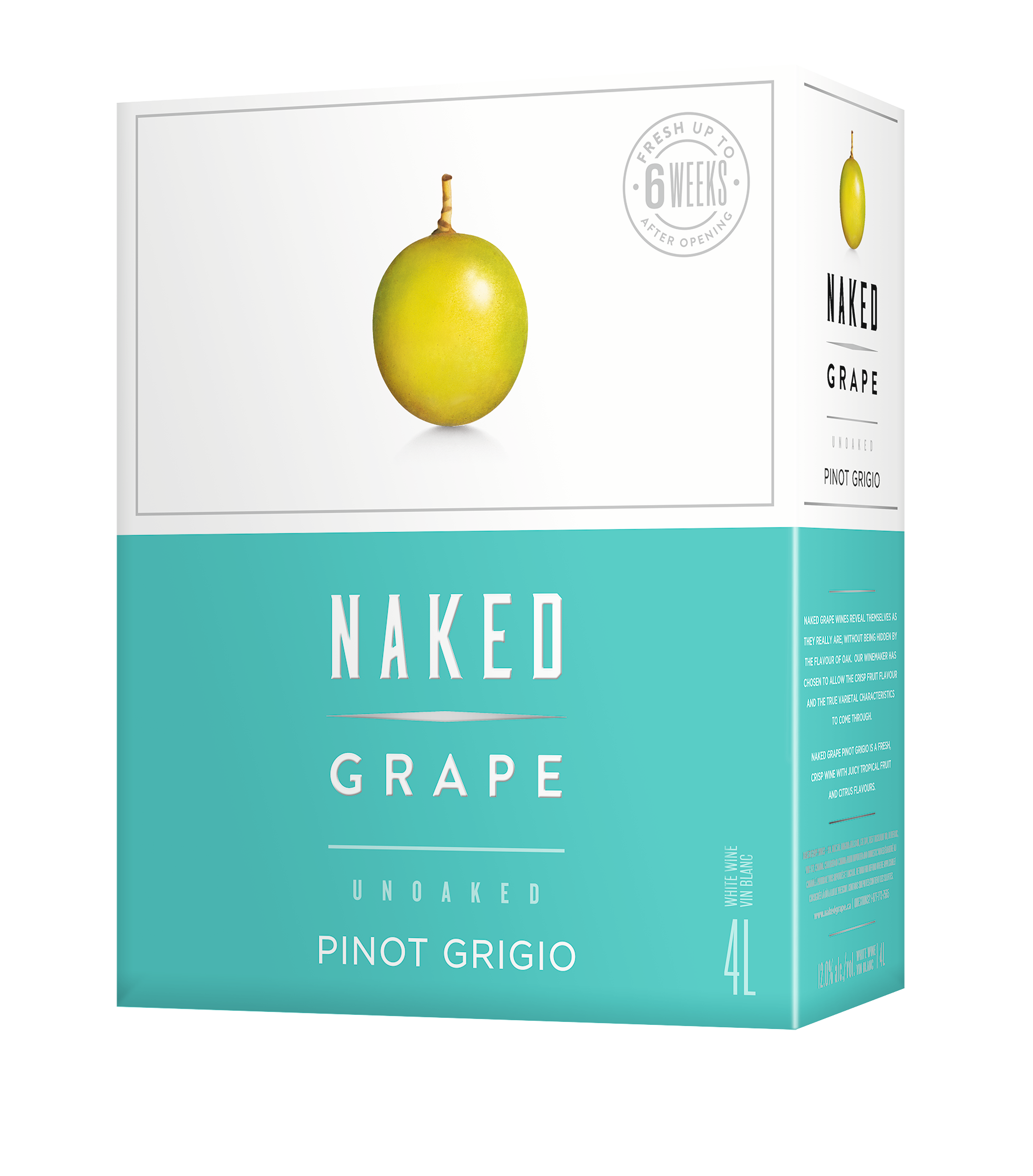 NAKED GRAPE PINOT GRIGIO 4L