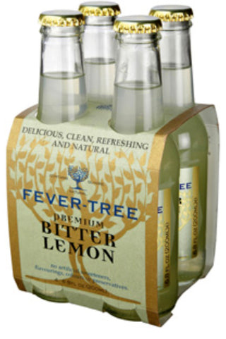 FEVER TREE BITTER LEMON TONIC WATER 200ML 4PK BT