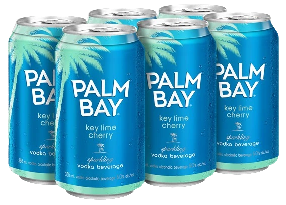 PALM BAY KEY LIME CHERRY 355ML 6PK CAN