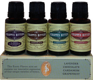 SCRAPPYS BITTERS THE NEW CLASSIC SET 15ML 4PK