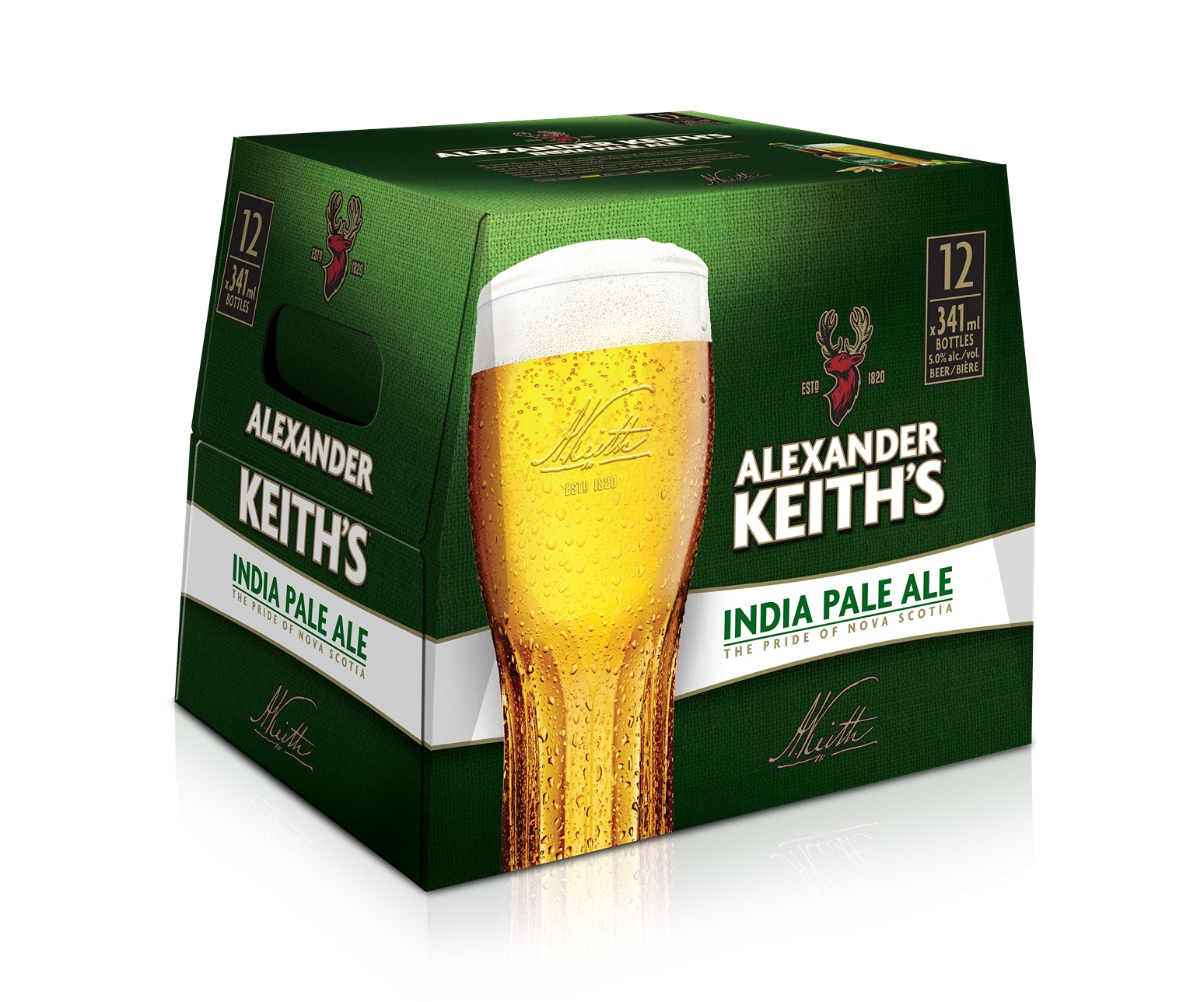 ALEXANDER KEITHS IPA 341ML 12PK BT