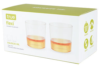 TRUE FLEXI SET WHISKYGLASS 2PK