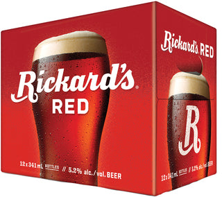 RICKARDS RED 341ML 12PK BT