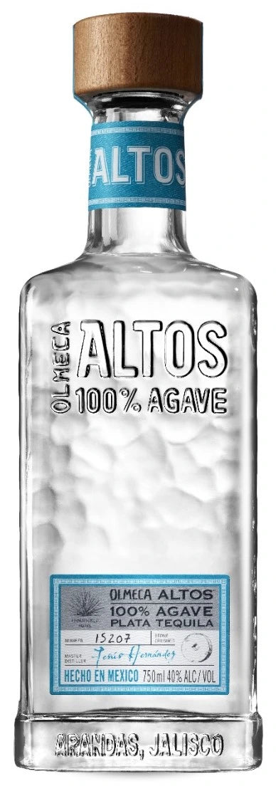 OLMECA ALTOS PLATA TEQUILA 750ML