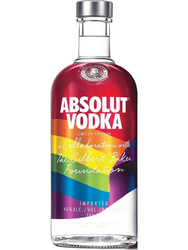 ABSOLUT RAINBOW LIMITED EDITION 750ML