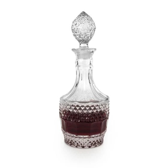 TWINE CRYSTAL VINTAGE DECANTER