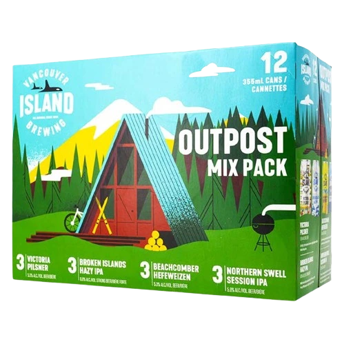 VANCOUVER ISLAND OUTPOST MIXER 355ML 12PK CAN