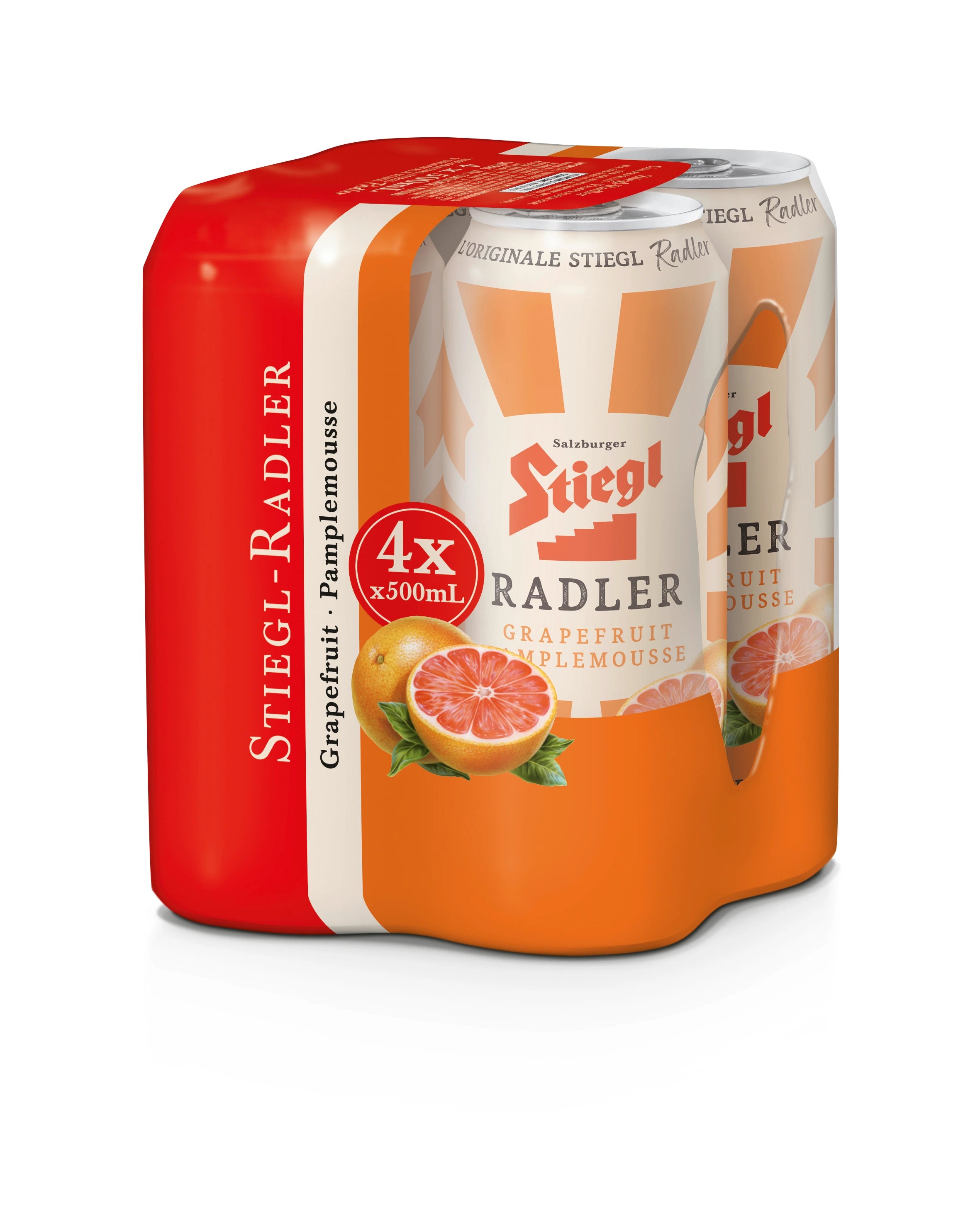 STIEGL GRAPEFRUIT RADLER 500ML 4PK CAN