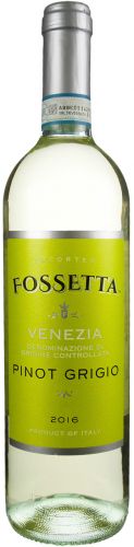 FOSSETTA PINOT GRIGIO 750ML