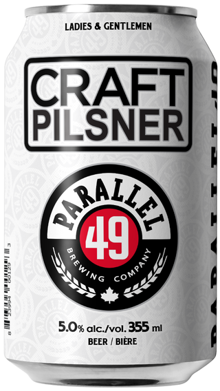 PARALLEL 49 CRAFT PILSNER 355ML 6PK CAN