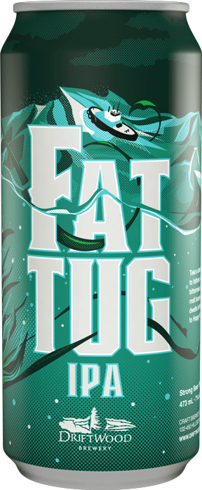 DRIFTWOOD FAT TUG IPA 473ML 4PK CAN