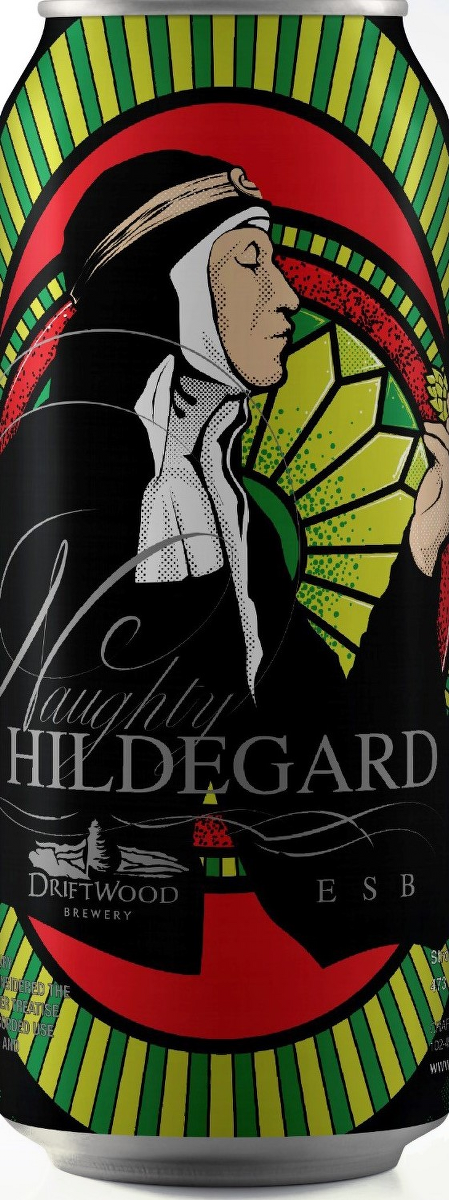 DRIFTWOOD NAUGHTY HILDEGARD ESB 473ML 4PK CAN