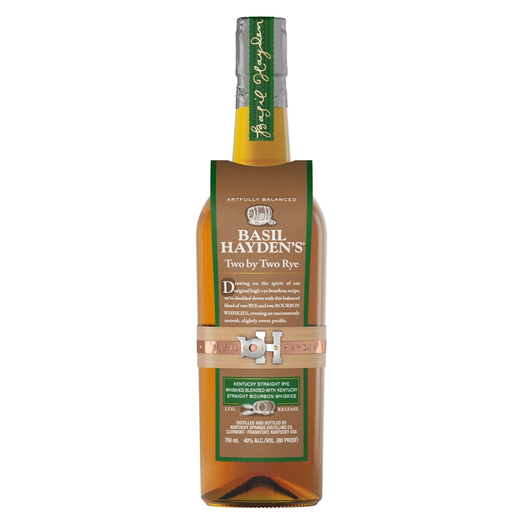 BASIL HAYDEN TWO BY TWO BOURBON 750ML